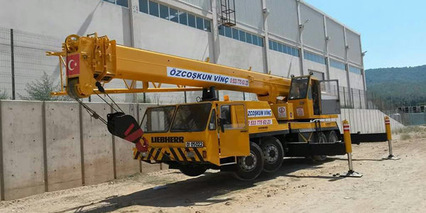 Özcoşkun vinç izmir